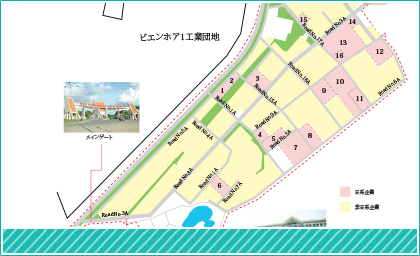 ビエンホア２工業団地 map