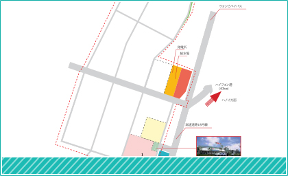 ドンマイ工業団地 map