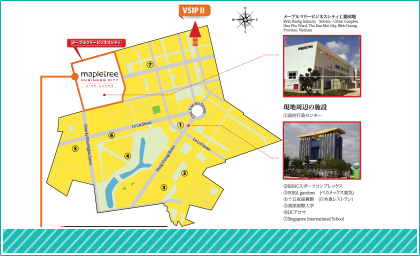 メープルツリービジネスシティ map