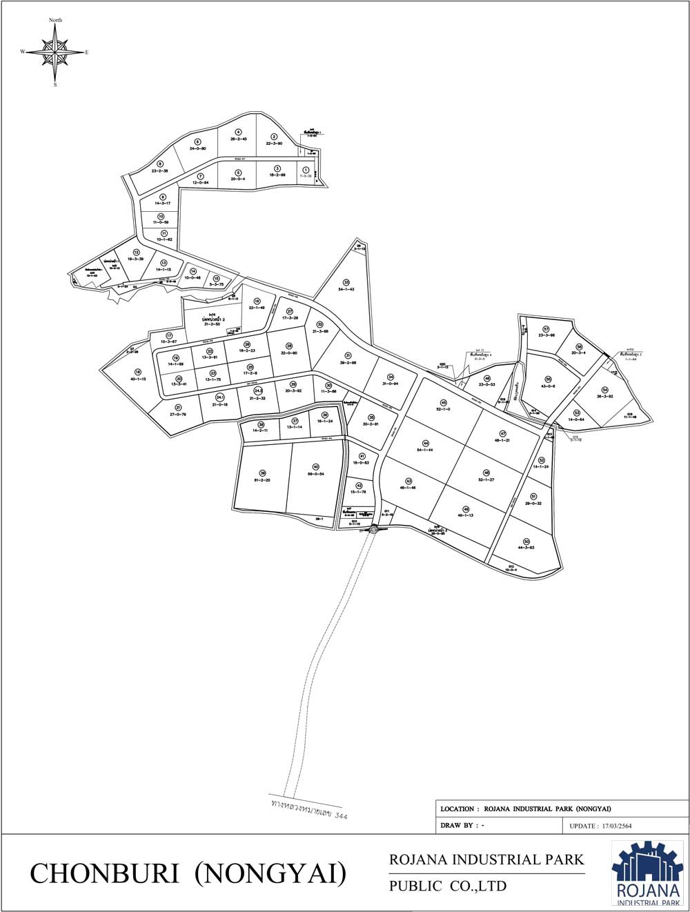 ロジャナ・ノンヤイ工業団地 map