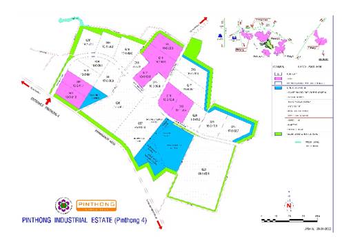 ピントン工業団地 4 map
