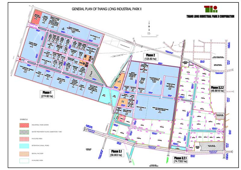 第二タンロン工業団地 map