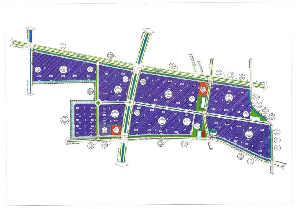 【北部】TASECO Dong Van 3 Industrial Park map